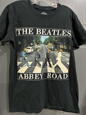 The Beatles Abbey Road black t-shirt